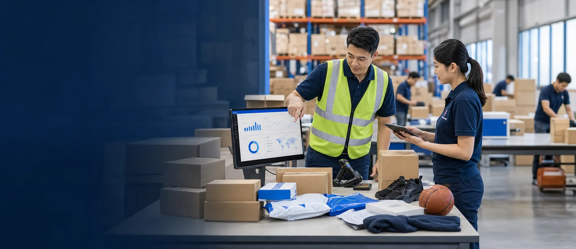 Customer case studies delivery background